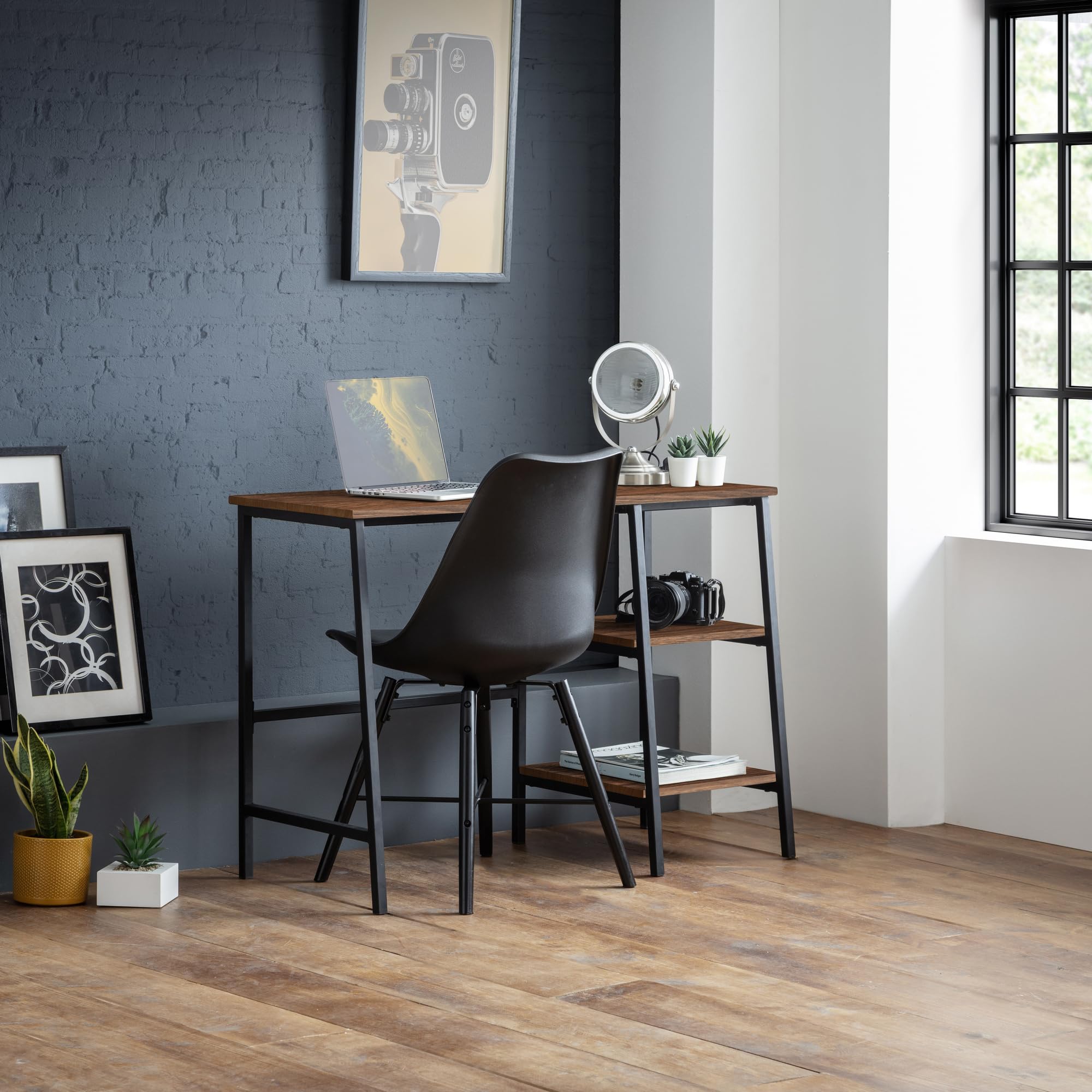 Julian Bowen Tribeca Desk, Walnut, 120 x 80 cm