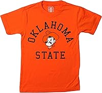 Vista 118 de Wes and Willy Camiseta de algodón orgánico de manga corta para niños de la NCAA