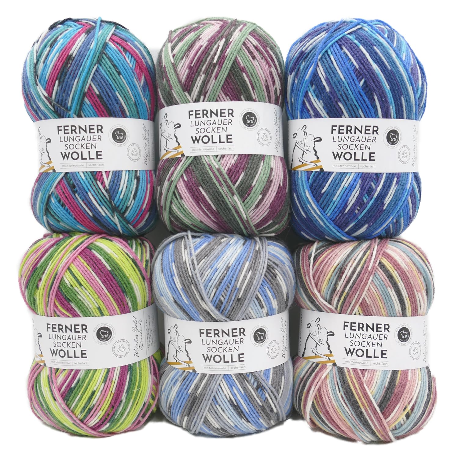 6 fädige strumpfwolle Clearance