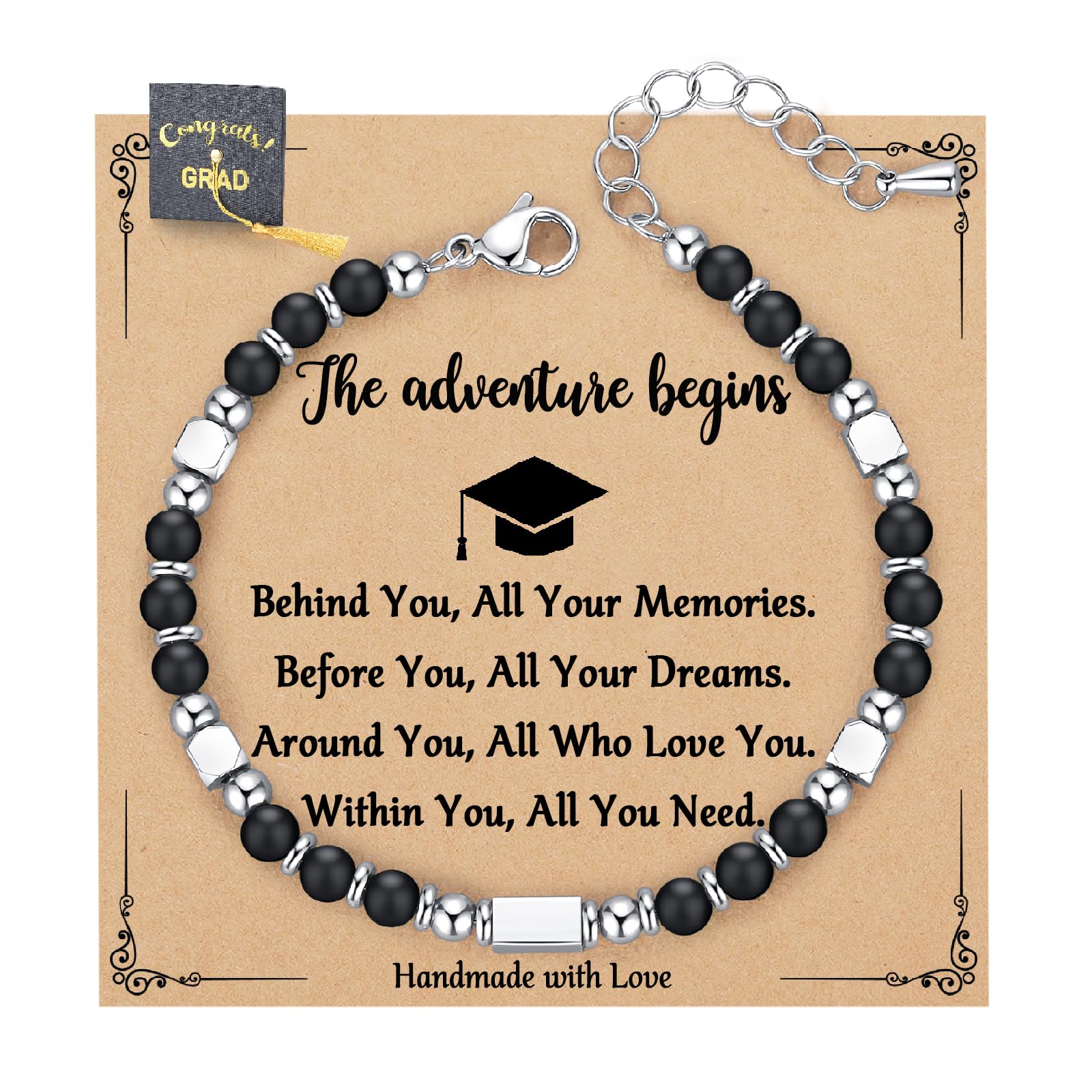 AryaHozel 2026 Graduation Gift for Her/Women/Girls Beaded Bracelets