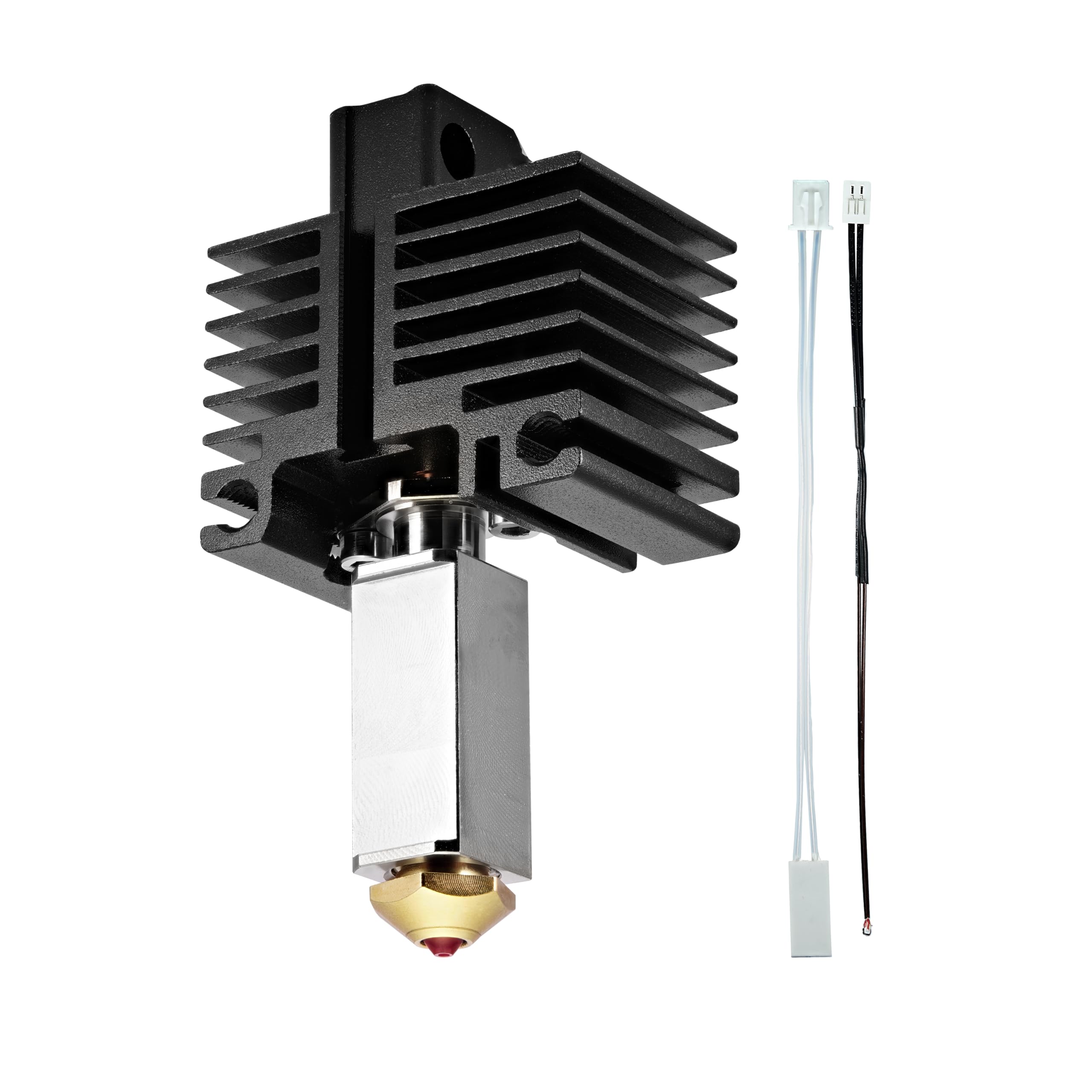 DUROZZLE Ruby Nozzle Hotend Combo with Ceramic Heater and Thermistor for Bambu Lab X1 / X1C / X1E, Compatible with Hardened Steel & Ruby & Tungsten