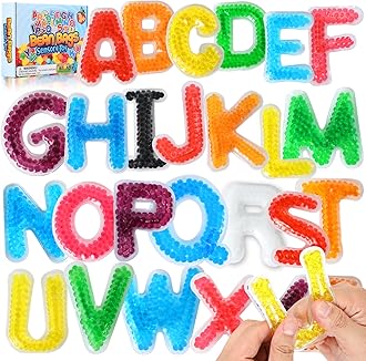 LESONG Autism Sensory Fidget Toys: Alphabet Letters ABC Learning Educational ...