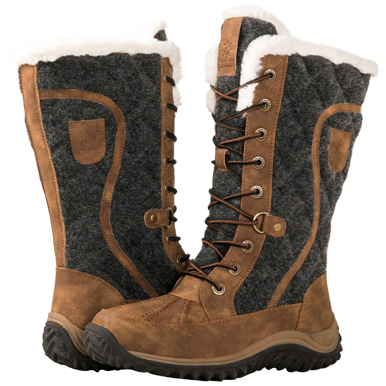 Globalwin Womens Mid Calf Winter Snow Boots Desertcart INDIA