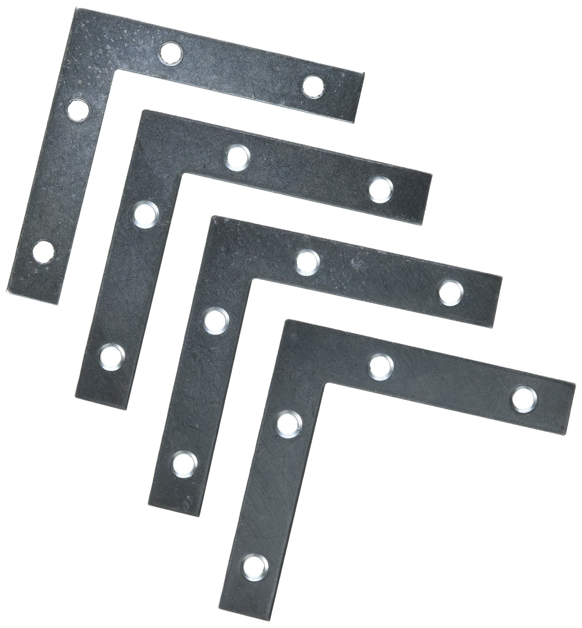 Plat d'angle fer Stanley 75-6910 anti-rouille pour réparer et rigidifier les meubles instables