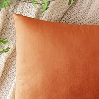 Vista 46 de EMEMA Paquete de 2 fundas de almohada de terciopelo, decorativas, cuadradas, suaves, sólidas, para sofá, dormitorio, silla o automóvil, 18 x 18 Gris