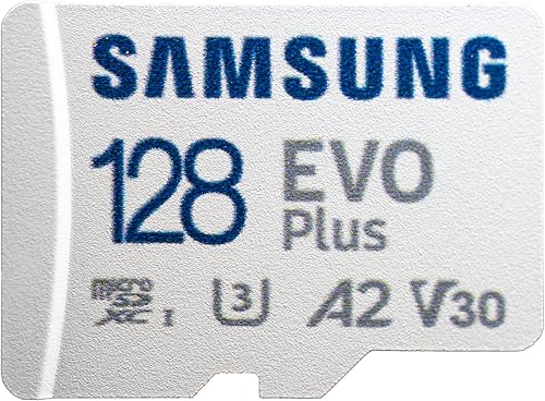 Miniatura 2 de Samsung - Tarjeta de memoria SDXC Micro EVO Plus de 128 GB con adaptador, funciona con teléfono Samsung A22, A03s, A03 Core (MB-MC128) Clase 10 U3