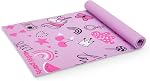 Antsy Pants Tapis de yoga pour enfants - Tapis de yoga pour enfants, Tapis de Yoga pour la séance d'entraînement à domicile, tapis de yoga de voyage, tapis d'exercice de yoga robuste non glissade, pour les enfants, les tout-petits, taille 60” x 24”, 3mm Épaisseur exempte de phtalates toxiques