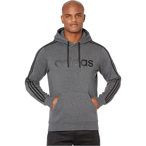adidas Men's Essentials 3-Stripes Pullover Hoodie