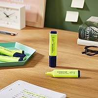 Vista 2 de STAEDTLER 364-1 Textsurfer Classic Highlighter - Amarillo (Caja de 10)