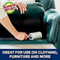 Vista 6 de Scotch-Brite Extreme Clean - Rodillo de pelusa resistente, removedor de pelusa avanzado para residuos más grandes, rodillo de pelusa extra adhesivo