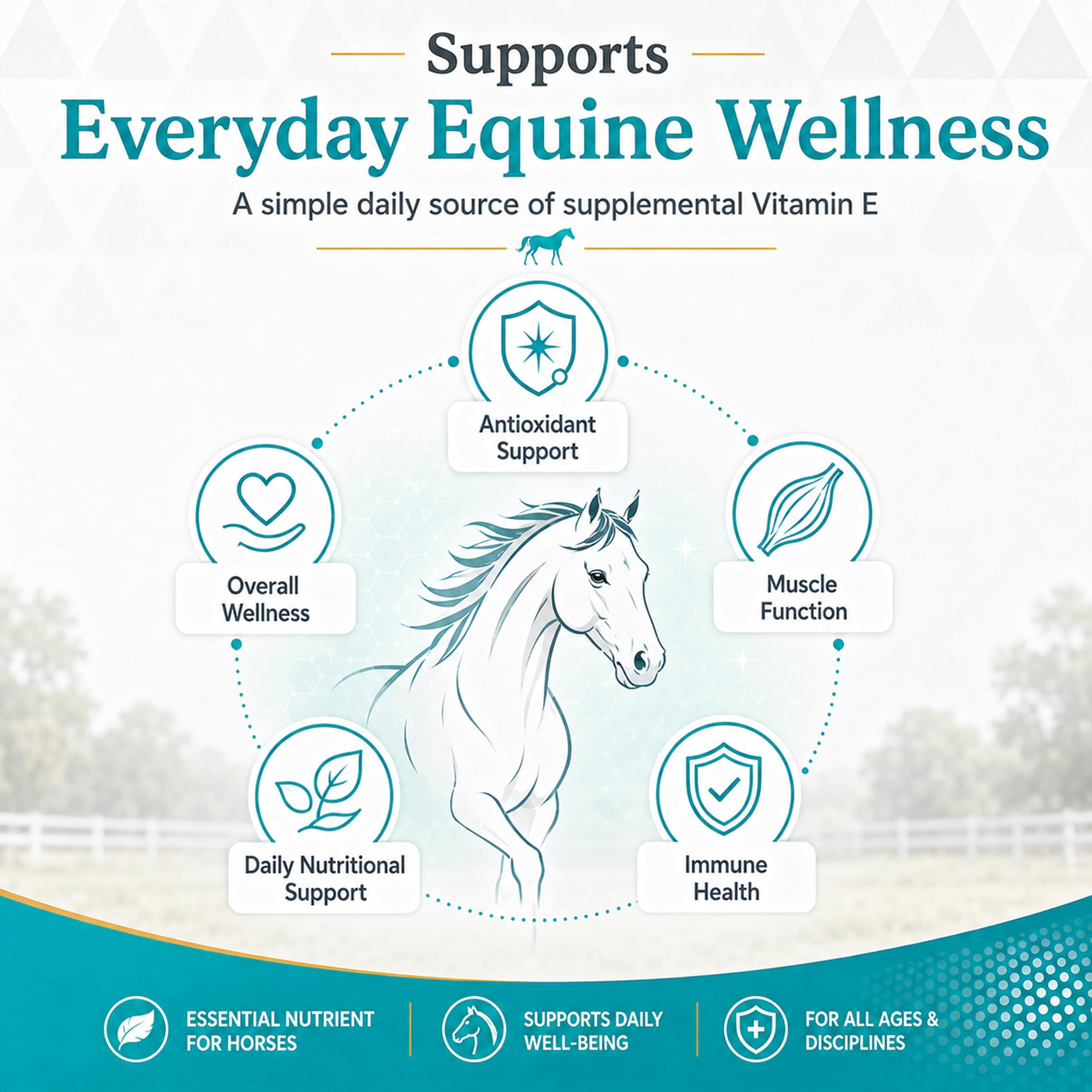 PRO E Equine Vitamin E Supplement, Liquid for Horses, 1 Gallon — Amazon image 5