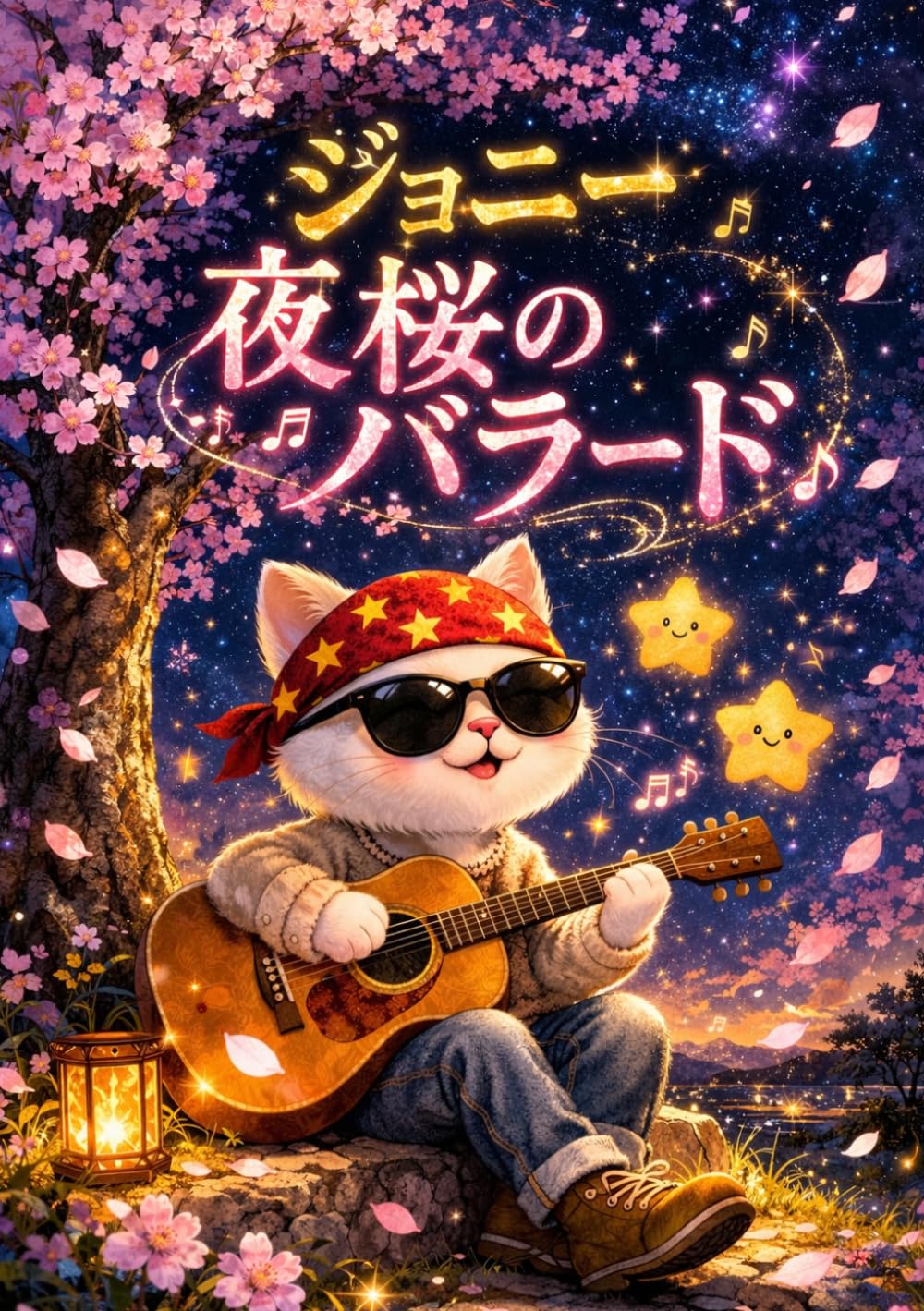ジョニー夜桜のバラード (すやすやキャット)
