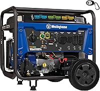 Westinghouse WGen11500TFc Tri-Fuel Portable Generator: 14500 Peak Watts, Remote Electric Start, Home Backup Power