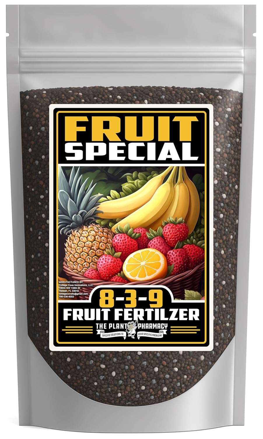 Fertilizer Commercial Grade | Cactus & Succulent Pro 15-6-12 | 3 Pounds | Custom Professional Mix Blend | Low-Nitrogen Blend | 10–12 Month Controlled Release | Micronutrients for Cacti & Succulents