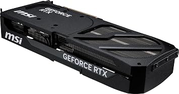 msi Gaming RTX 5080 16G Shadow 3X OC Graphics Card (16GB GDDR7, 256-bit, Extreme Clock TBD MHz, DisplayPort x 3 2.1a, HDMI 2.1b, NVIDIA Blackwell Architecture)