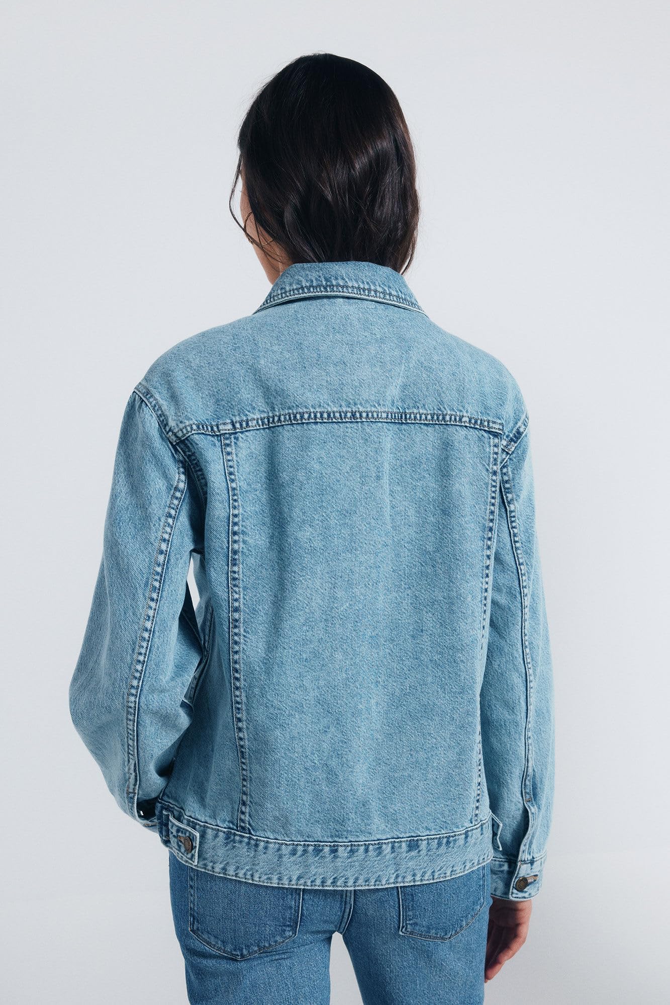 SPRINGFIELD Oversize Denim Jacket Chaqueta Vaquera Mujer