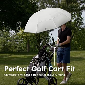 golf bag rain umbrella amazon Weatherman - Lite Umbrella Extra Large Big Oversize Windproof for Golf Push Cart w/ UV Protection Color:WLDB-Wetland Blue 5PCS Bucktail Jigs Fluck ダミエキャンバス
