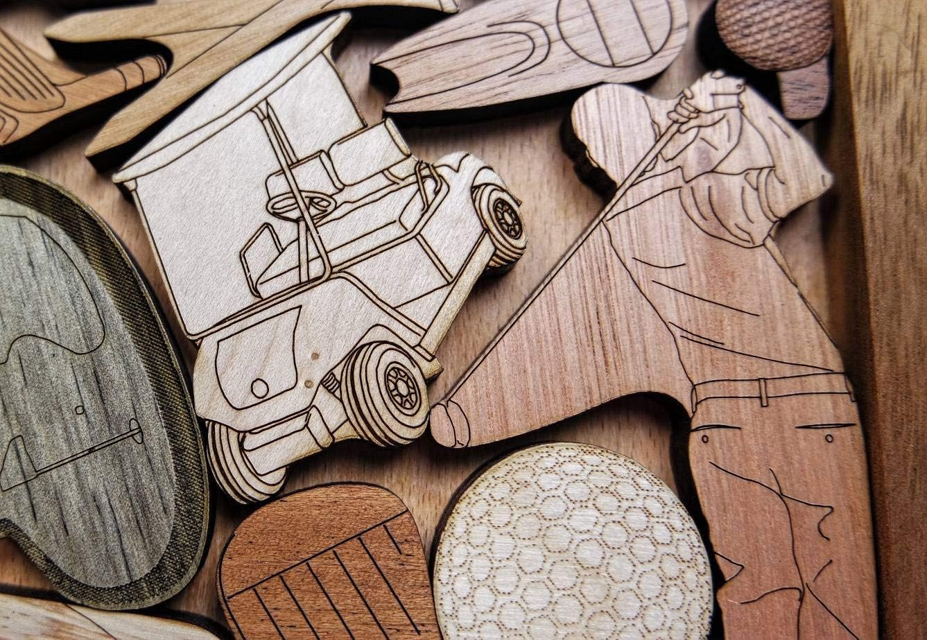 Golf Fanatic Puzzle - Artistic and challenging