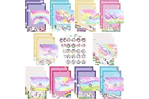 TaoBary 160 Packs Unicorn Stationary Set for Girls