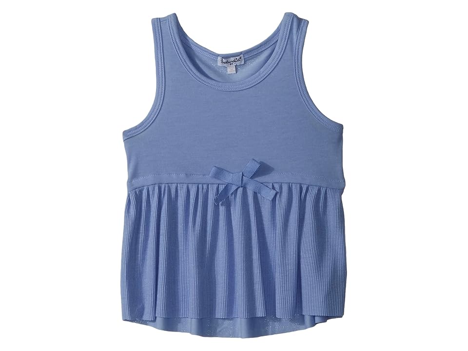 

Splendid Littles Vintage Whisper Jersey Rib Tank Top (Toddler/Little Kids) (Hydrangea) Girl's Sleeveless