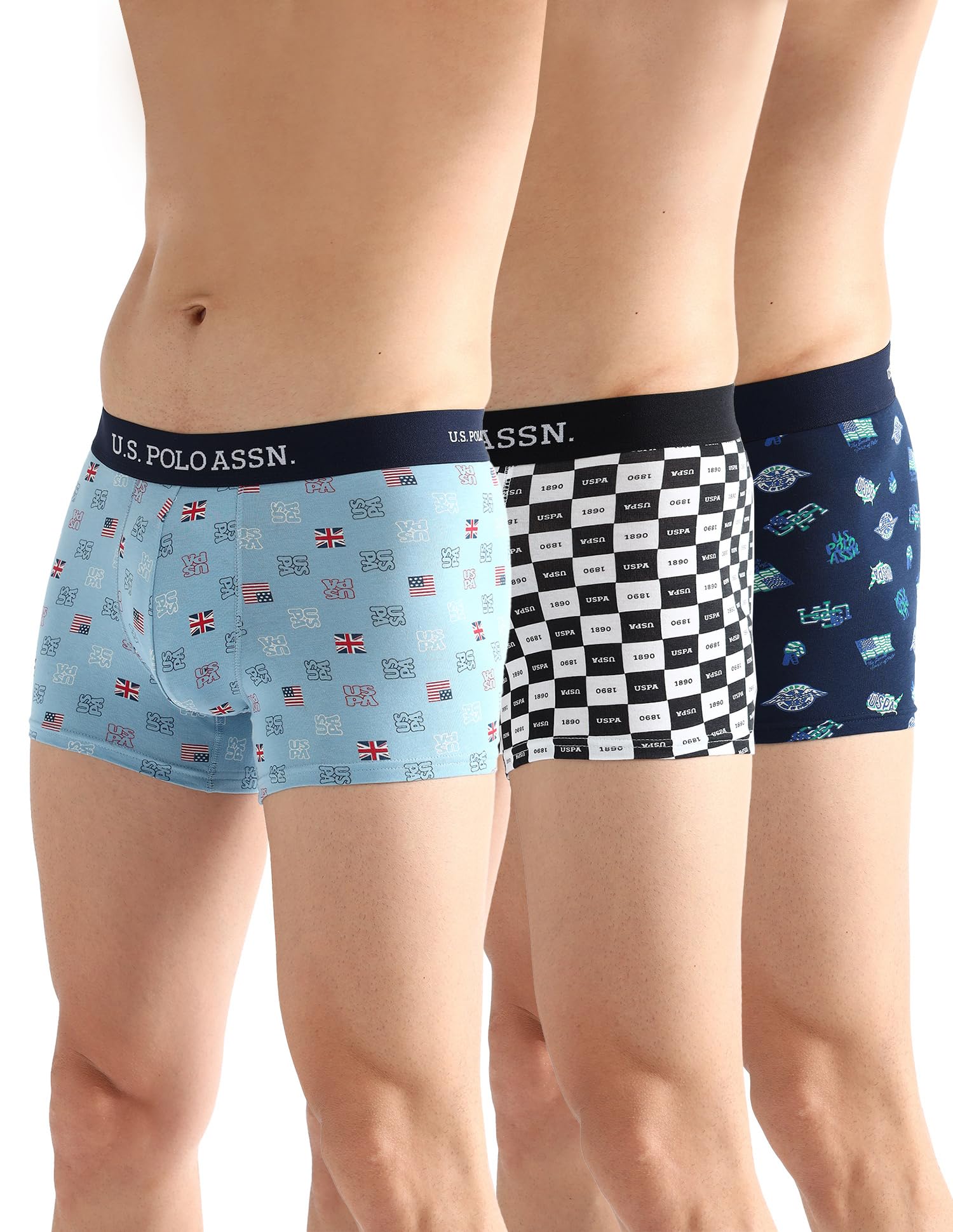 u.s. polo assn. Men's Cotton Blend Classic Trunks-picture-30