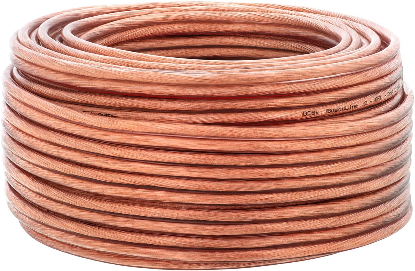 Câble Haut-parleur CCA 2x2,5mm² - 50m - Pour Home Cinéma, Auto & Enceintes Hi-Fi