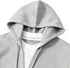 Sudadera con Capucha para Hombre Xiaojmake, Escote en V, Holgado 3