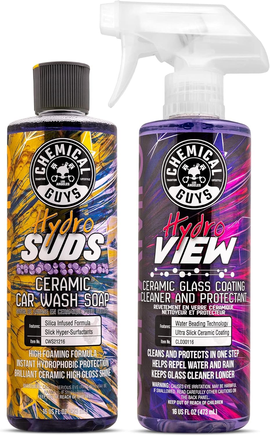 Chemical Guys HydroSuds Ceramic Car Wash Soap and HydroView