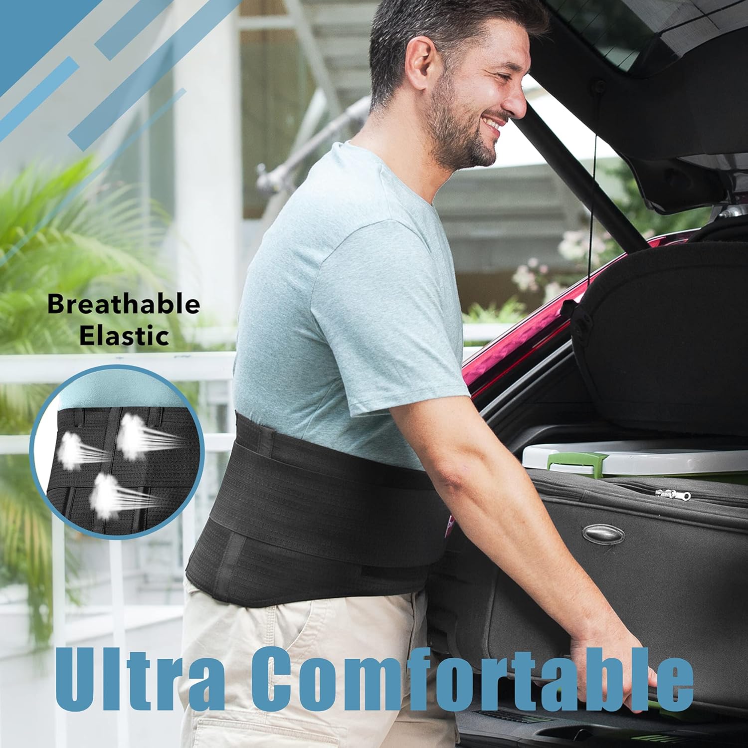 Cinturón Trenzado Elástico - BEIGE - Hombre - 10.00