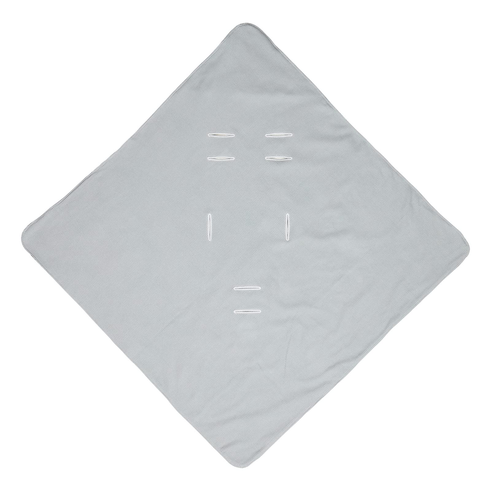 Coperta con scritta Lieblingsmensch, in 100% cotone biologico, 90 x 90 cm, coperta per passeggino, ovetto, universale, coperta double face, mussola e tessuto a nido d'ape.