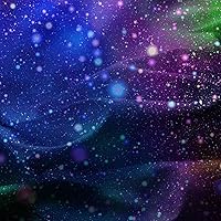 Vista 7 de Juego de sábanas bajeras de galaxia para niñas y niños, 2 piezas, 1 sábana de bolsillo profundo con 1 funda de almohada de microfibra sin arrugas