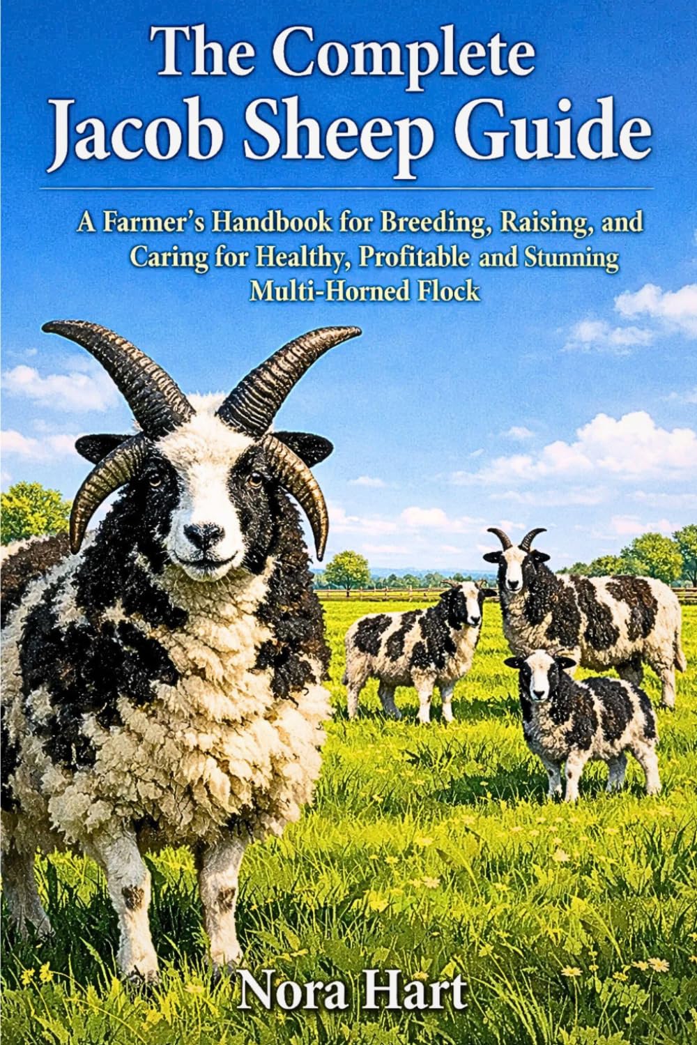 The Complete Jacob Sheep Guide: A Farmer’s Handbook for Breeding, Raising, and Caring for Healthy profitable and Stunning Multi-Horned Flock