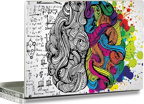 Calcomanía de vinilo para laptop con impresión 3D, 12, 13, 13.3, 14, 15, 15.4, 15.6 pulgadas, protector de calcomanía para laptop HP Dell Lenovo