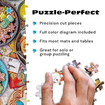 Buffalo Games - Aimee Stewart Cookies and Cocoa - 1000 Piece Jigsaw Puzzle