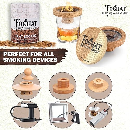 Vista 124 de Virutas de madera – Virutas de roble de vino caliente de 4 onzas para ahumador, whisky y bebida, chips de madera natural y culinaria para ahumadores