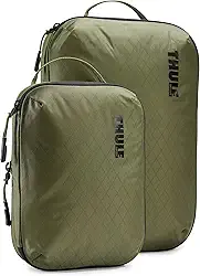 Thule Conjunto de Organizador de Malas Packing Cube S e M Soft Green