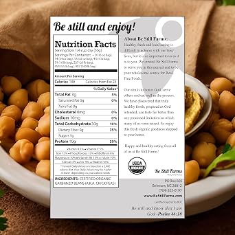 Be Still Farms Organic Beans