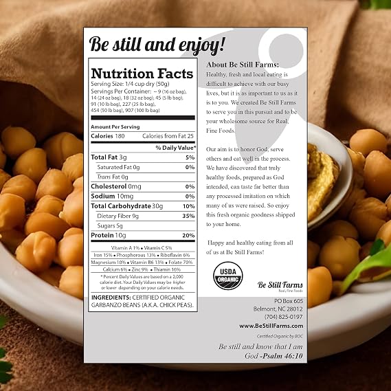 Be Still Farms Organic Beans