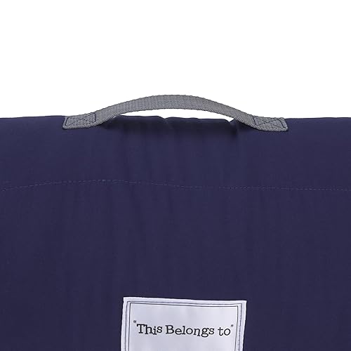 Miniatura 5 de NoJo Everything Kids Sports - Tapete para siesta Allstar de color gris, azul marino, naranja y marrón