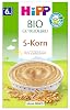 hipp organic cereal porridge without added sugar 5 grain 200 g pack of 7 7 x 200 g