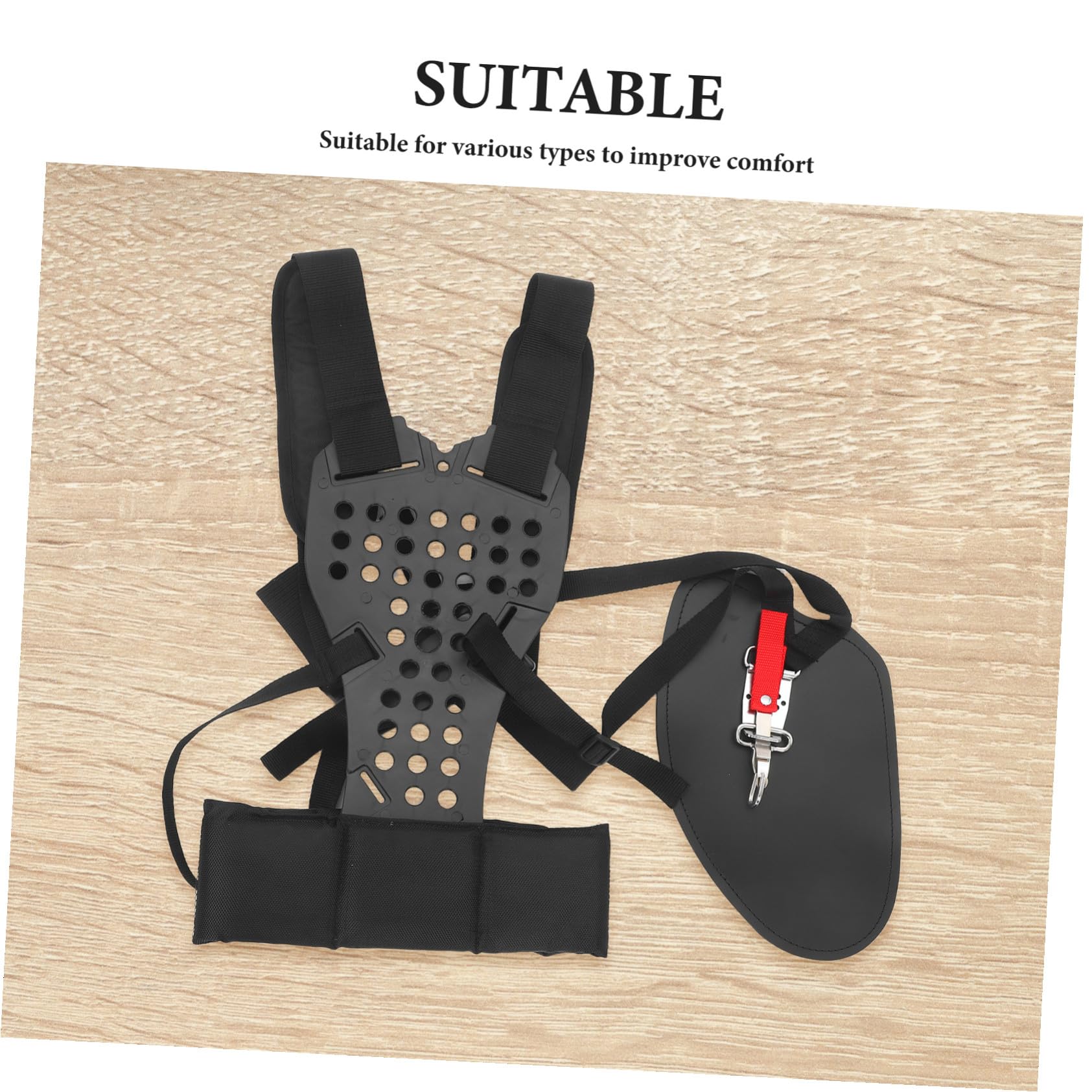 SUPVOX Imbracatura Regolabile per Decespugliatore Cinghia Doppia Spalla per Decespugliatore Fascia Antiscivolo per Soffiatore di Foglie e Tosaerba