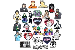 25PCS Peso Pluma Croc Charms