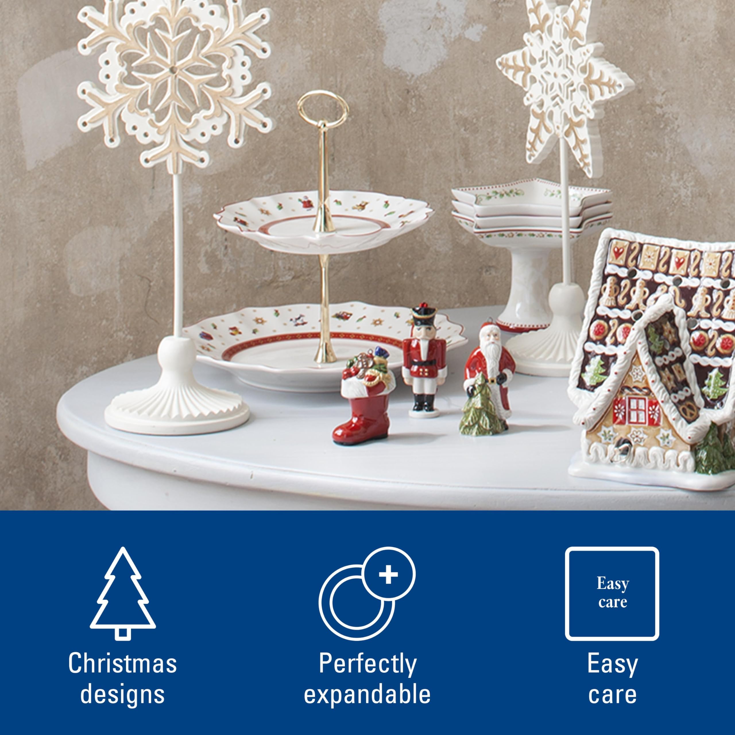 Villeroy & Boch Toy'S Delight Etażerka, Wielokolorowy, 2 Piętra