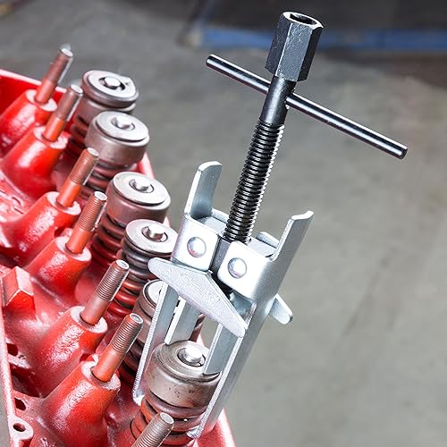 Miniatura 6 de OEMTOOLS 25220 Herramienta de compresor de resorte de válvula superior, elimina los retenedores de resorte de válvula y resortes sin quitar las