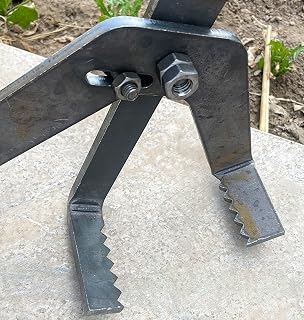 Quick Reliable Post Shrub Stake Rebar Concrete Removal Lifter Extractor, Portable Metal Pole Puller Tool, Landscape Steel Form Column Pipe Extractor(L 142cm/56 in)