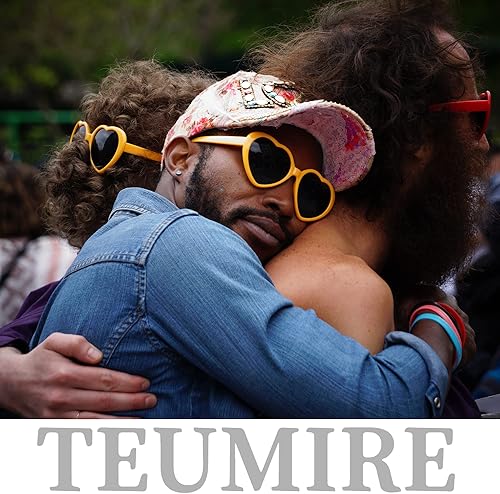 Miniatura 4 de Gafas de sol polarizadas en forma de corazón para mujeres y niñas, gafas de sol retro de gran tamaño, gafas de sol de corazón rojo, lindas gafas