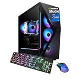 Slate MESH Gaming PC Desktop Computer Intel Core i7 14700F CPU&comma; NVIDIA GeForce RTX 5070 12GB GPU&comma; 32GB DDR5 RGB 5200MHz RAM&comma; 1TB NVMe SSD&comma; Windows 11 Home&comma; Keyboard and Mouse - SMI7N5701