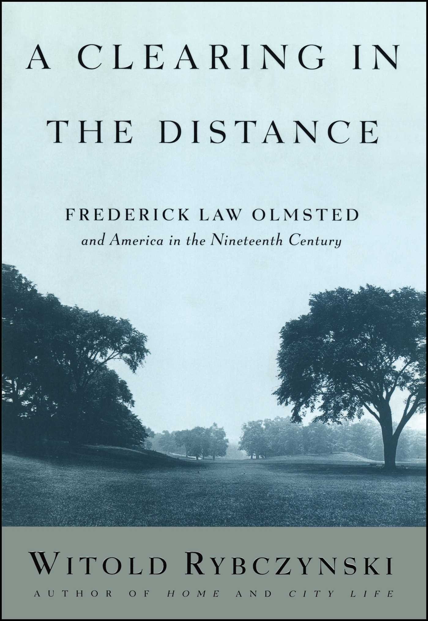 A Clearing in the Distance: Frederick Law Olmsted and America in the Nineteenth Century