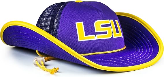 Cowbucker LSU Tigers Purple Bucker Hat 