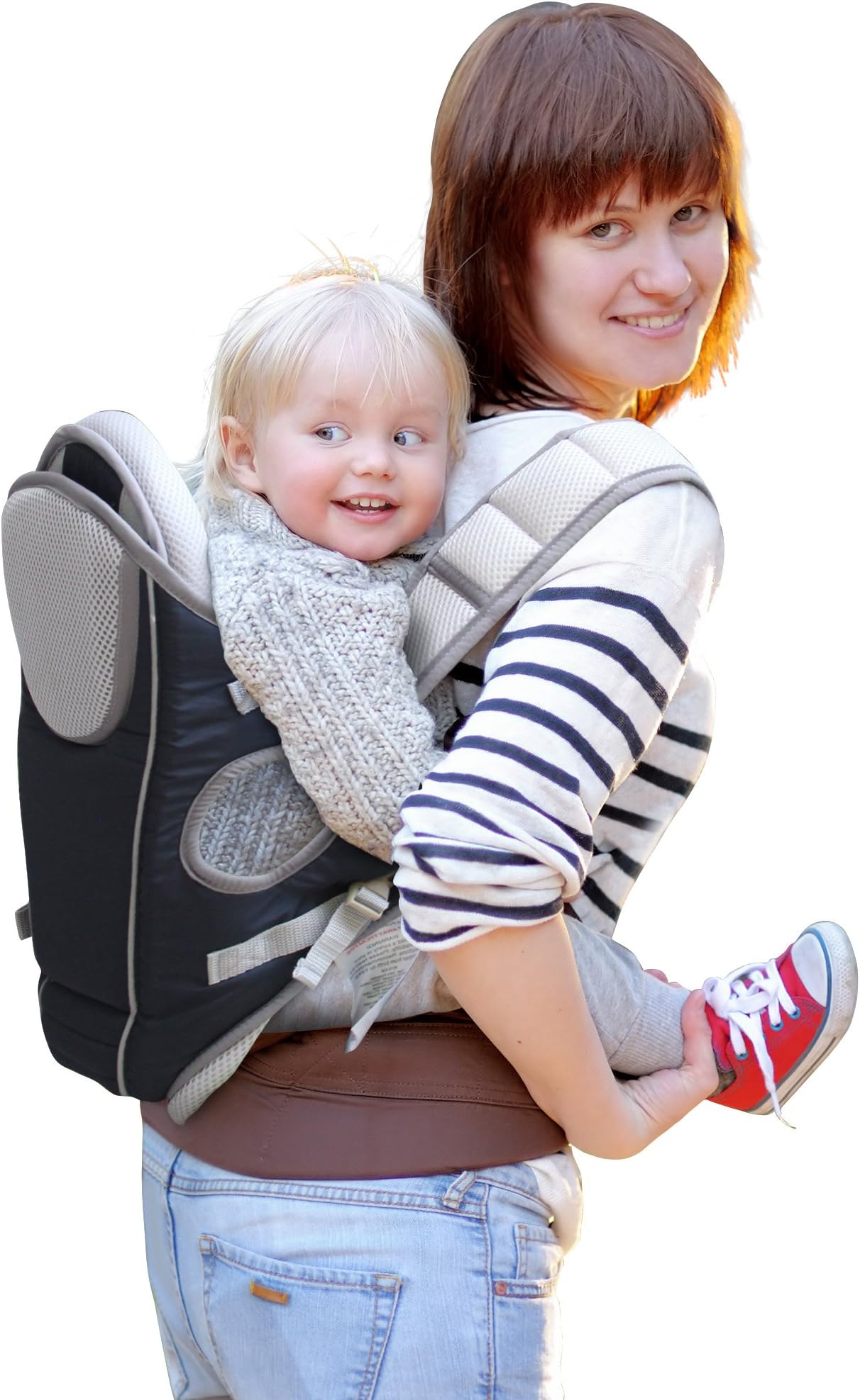 MINE Baby Carrier for Infants and Toddlers - 4 Carrying Positions - 100% Breathable Soft Machine Washable! Adjustable Baby Sling Carrier - Buy This Cool